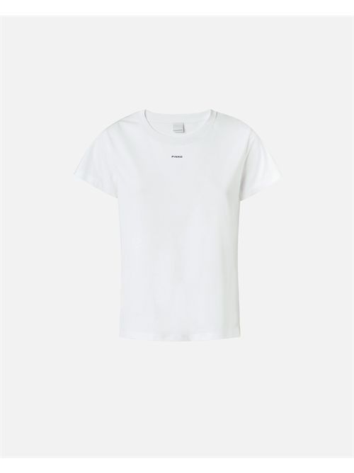 t-shirt donna bianca PINKO | 100373A228/Z04